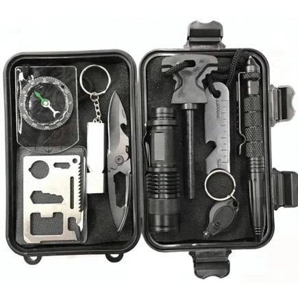 Zestaw Survivalowy AG772A Niezbędnik 10w1 - EAN: 5907621832810