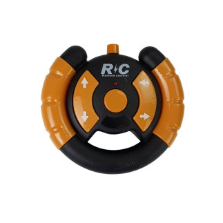 Zielony traktor z przyczepą cysterna na mleko zdalnie sterowany 2.4g