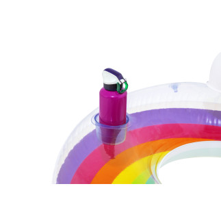 Dmuchane koło do pływania 107 cm tęczowe bestway 43647