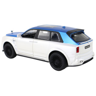 Auto r/c 1:20 biało-niebieskie zdalnie sterowane