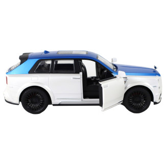 Auto r/c 1:20 biało-niebieskie zdalnie sterowane