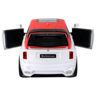 Auto r/c 1:20 biało-czerwone samochód pilot