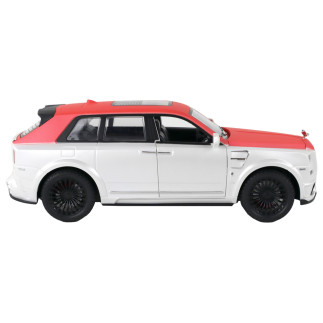 Auto r/c 1:20 biało-czerwone samochód pilot