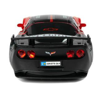 Auto sportowe r/c 1:24 corvette c6.r czerwone 2.4 g światła