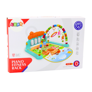 Mata gimnastyczna dla niemowląt pianinko edukacyjne dźwięki