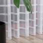 Halina firanka żakardowa 300x250cm biała ze srebrnym lurexem, EAN: 5907693260719