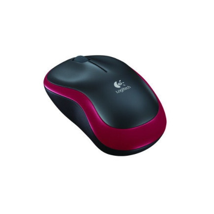 Mysz bezprzewodowa logitech m185 910-002237 (optyczna  1000 dpi  kolor czerwony)