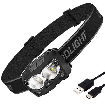 Zd111 latarka czołowa led
