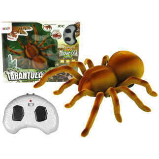 Zdalnie sterowany pająk tarantula podczerwień brązowy r/c