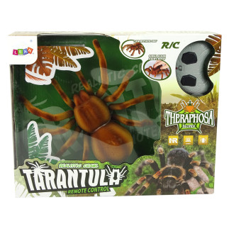 Zdalnie sterowany pająk tarantula podczerwień brązowy r/c
