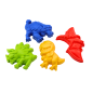 Zestaw do piasku Dinozaury z wiaderkiem, prysznicem i konewką EAN: 5905991021469