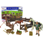 Zestaw figurek farma do złożenia - drewniana zagroda konie, EAN: 5905214971977
