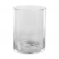 Wazon na kwiaty / świecznik szklany cylinder Edwanex 20 cm