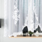 Fuksja firanka żakardowa gotowa 400x160cm biały EAN: 5907693225411