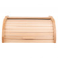 Chlebak drewniany z żaluzją duży jasne drewno 39x29x18cm EAN: 5903917153010