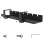 Da263 Organizer na kable pod biurko blat czarny, EAN: 5907621853266