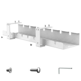 Da263a organizer na kable pod biurko      blat biały