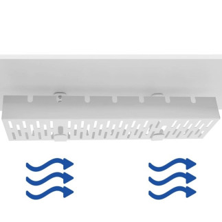 Da263a organizer na kable pod biurko      blat biały