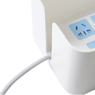 Ag381e organizer na kable listwy biały