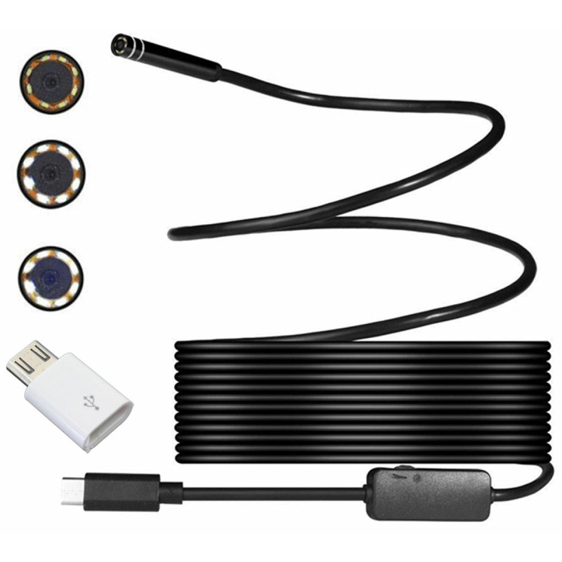 Kamera endoskopowa AK252B 5,5mm USB-C 5m - EAN: 5907621816063