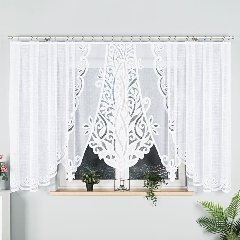 Firanka żakardowa Pola 400x160cm biały EAN: 5907693235755