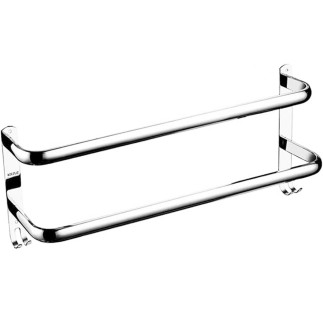 Ag988b wieszak ścienny 60cm srebrny