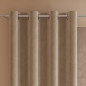 Zasłona Velvi gotowa na przelotkach 140x260cm ciemny beżowy EAN: 5907693259898