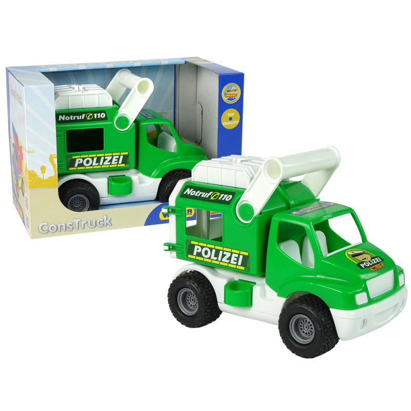 Samochód Policji Construck Zielony - EAN: 4810344041906