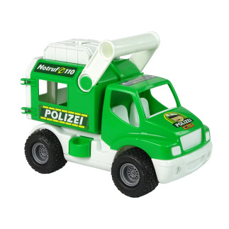 Samochód policja auto construck zielony polesie 41906