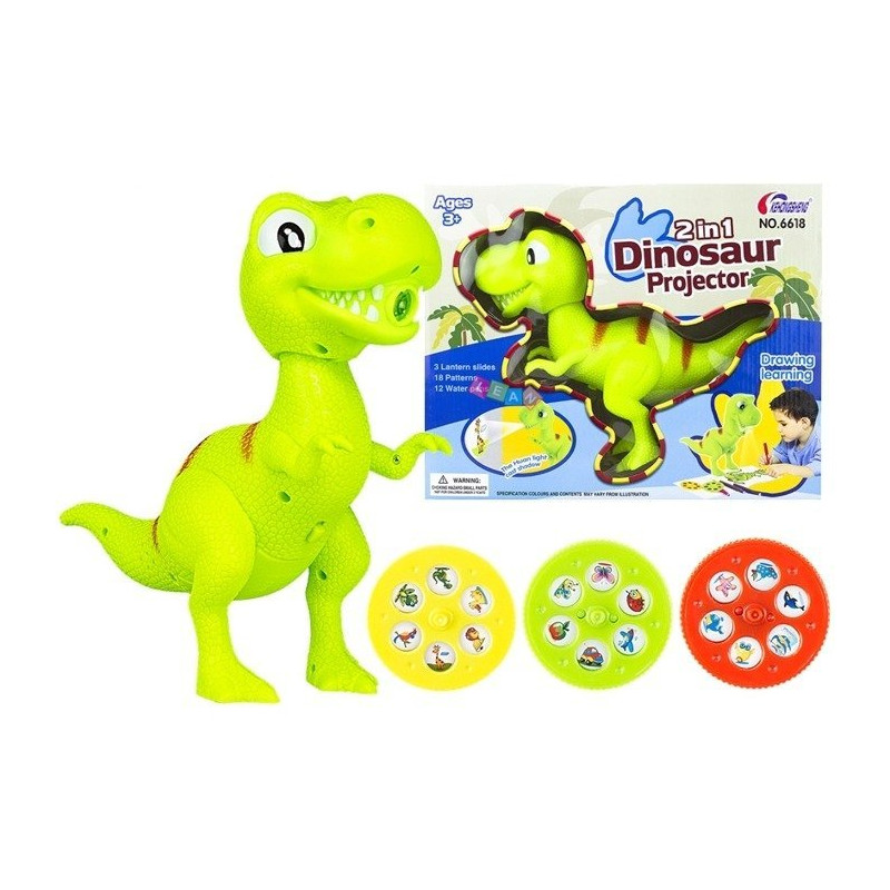Projektor do malowania Dinozaur 2w1 - EAN: 5905884458020