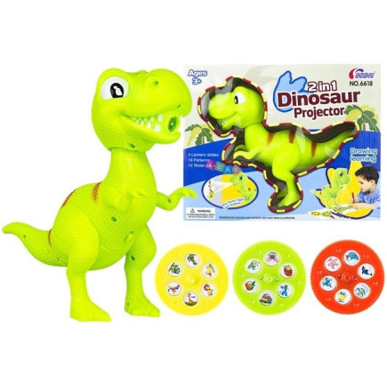 Projektor do malowania dinozaur rzutnik 2w1