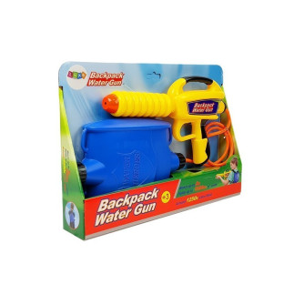 Pistolet na wodę ze zbiornikiem 1080 ml żółto- niebieski