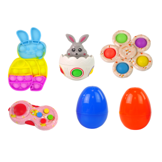 Zestaw Zabawek Wielkanocnych Fidget Toys Antystresowych 29 Elementów - EAN: 5905323216839