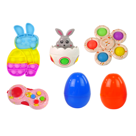 Zestaw Zabawek Wielkanocnych Fidget Toys Antystresowych 29 Elementów - EAN: 5905323216839