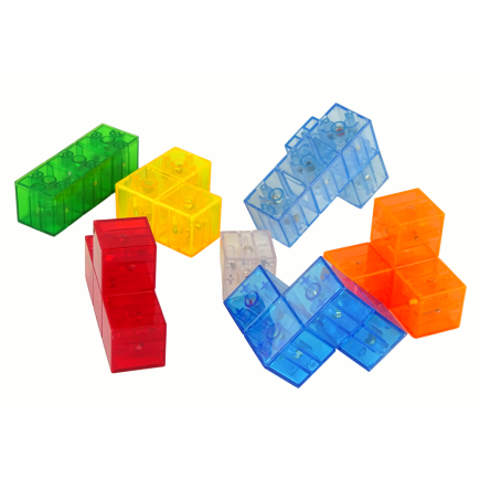 Magiczna kostka magnetyczna 7 elementów - EAN: 5905679071298