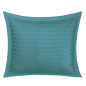Poszewka Satyna Bambusowo-Bawełniana Stripe Sea Turquoise 70x80 Z Listwą EAN: [TU WPROWADŹ EAN]