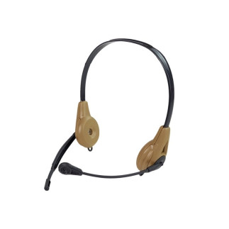 Zestaw wojskowy z akcesoriami pistolet nóż lornetka słuchawki gwizdek krótkofalówka jasnozielony