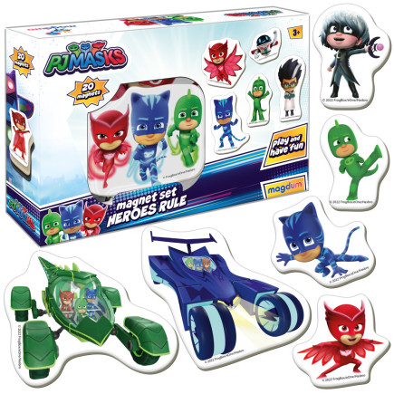 Zestaw magnesów pidżamersi pjmasks me 5031-32