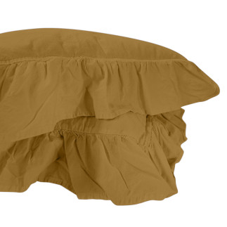Poszewka Bawełniana Komplet Ecru Olive Stonewashed, EAN: [tutaj wstaw EAN]