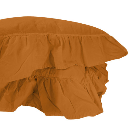 Poszewka Bawełniana Komplet Sudan Brown 2X40X40 Stonewashed, EAN: 1234567890123