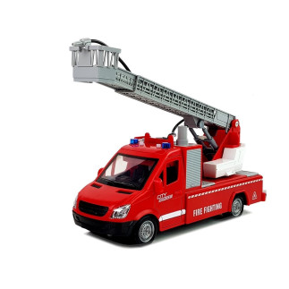 Straż Pożarna z Napędem Frykcyjnym, Dźwięk i Woda - EAN: 5903802458312