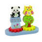 Drewniane zwierzątka sorter sowa i panda z kołami zębatymi EAN: 5904665990117 Drewniane zwierzątka sorter sowa i panda z kołami zębatymi EAN: 5904665990117