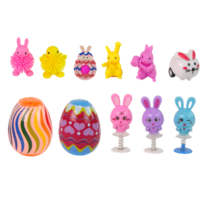 Zestaw zabawek antystresowych Fidget Toys Wielkanocnych 18 elementów EAN: 5905323216761