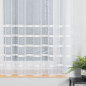 Halina firanka żakardowa gotowa 300x160cm biały ze srebrnym lurexem EAN: 5907693260740