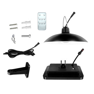 Zd53d lampa żyrandol solarny ogrodowy
