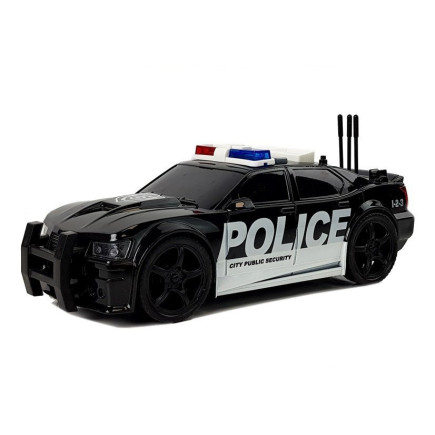 Auto policja z naciągiem, światłami i dźwiękami 1:20 EAN: 5904665996812