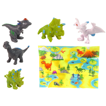 Zestaw diy malowanie jaj dinozaury