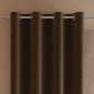 Velvi Zasłona Gotowa na Przelotkach 140x230cm Brązowa EAN: 5907693282278