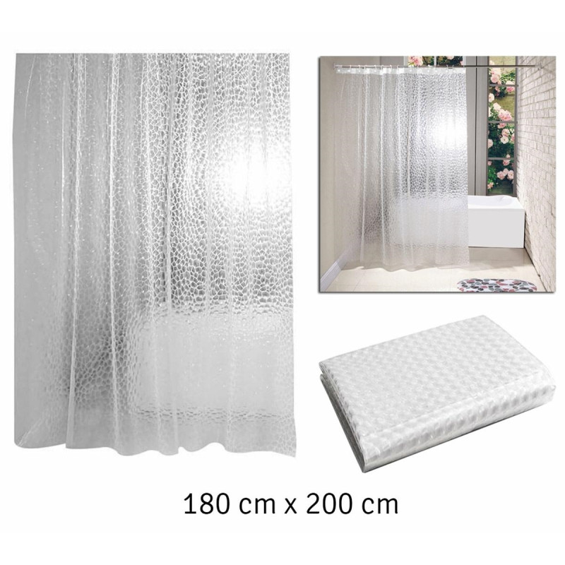 Ag655a zasłona prysznicowa 3d 180x200