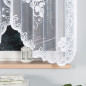 Fuksja Firanka Żakardowa Gotowa Biała 320x160cm EAN: 5907693225404